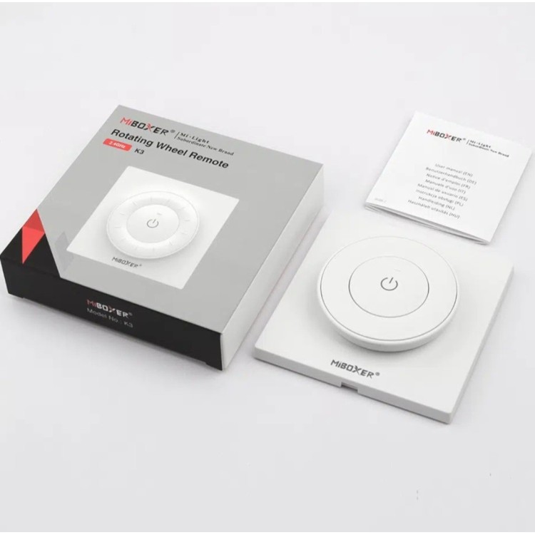 MIBOXER MILIGHT PILOT PANELOWY CCT BIAŁY K3 NA MAGNES