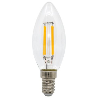 ŻARÓWKA ŚWIECZKA E14 LED FILAMENT OZDOBNA 6W 700lm 2700K ANLUX