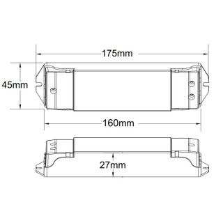 SkyDance DA4-M 4-kanałowy sterownik ściemniacz LED DALI CV DT6/DT8 12–48V