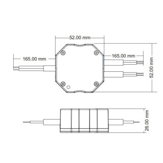 SkyDance DT-B Sterownik Triakowy ściemniacz DALI 100-240VAC 150–360W (DT4)