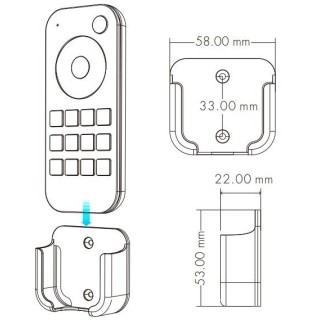 SkyDance RT7 Pilot RF LED CCT CW/WW 4-Strefowy GW5