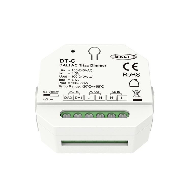 SkyDance DT-C (DT4) Triac DALI 100-240VAC Dimmer ściemniacz 150–360W DALI-2
