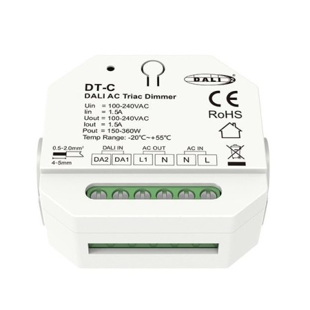 SkyDance DT-C (DT4) Triac DALI 100-240VAC Dimmer ściemniacz 150–360W DALI-2