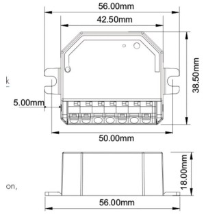 SkyDance DA-PS Zasilacz magistrali DALI 2 Bus 100–240VAC / 200mA