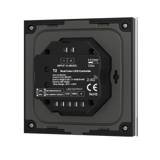 SkyDance T2-B Dotykowy panel ścienny CCT 2CH 12–48V DC (2×5A)