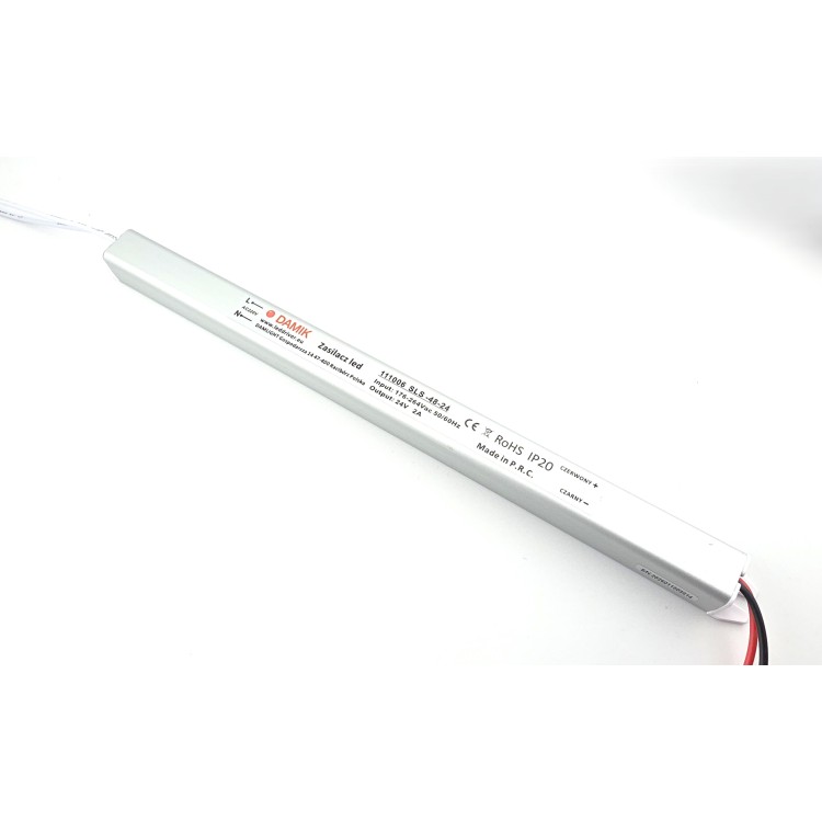 Zasilacz do taśm LED DAMIK SLS 48-24 Slim 24V 48W (2 A), 100-240V