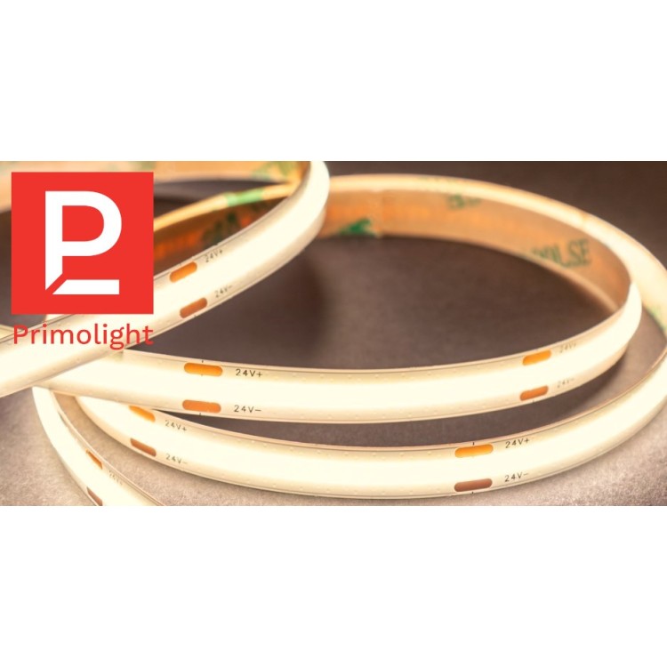 Taśma LED COB 24V 10W/m 3000K 320LED/m NEON CIEPŁE ŚWIATŁO IP20 MOCNA 1m