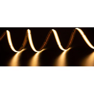 Taśma LED COB 24V 10W/m 3000K 320LED/m NEON CIEPŁE ŚWIATŁO IP20 MOCNA 1m
