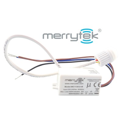 Merrytek MC113S Czujnik ruchu zmierzchu sensor PIR z kablem na podczerwień