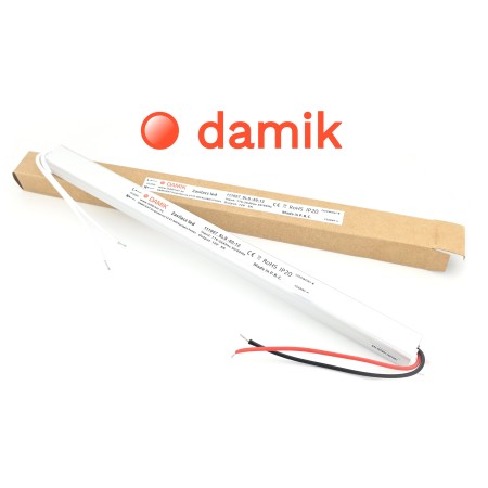 Zasilacz do taśm LED DAMIK SLS 60-12 Slim 12V 60W (5 A), 100-240V
