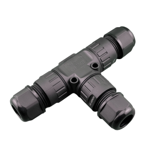 Damik KON20T 3PIN IP68 450V bezśrubowe wodoodporne złącze elektryczne mufa