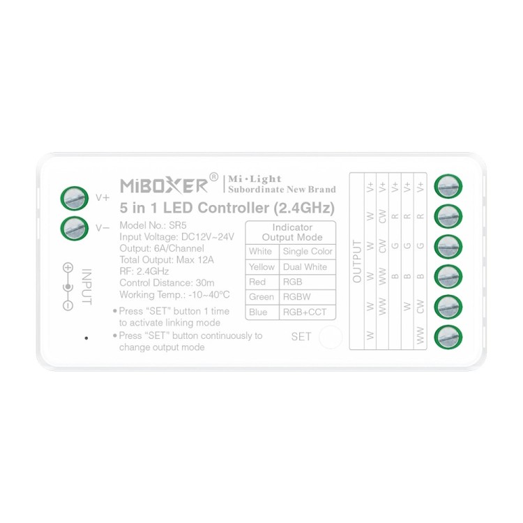 Sterownik LED MiBoxer SR5 - leddriver.eu