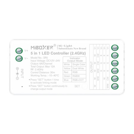 Sterownik LED MiBoxer SR5 - leddriver.eu