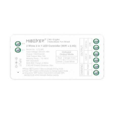 MiBoxer LC2-WR LED Controller - leddriver.eu