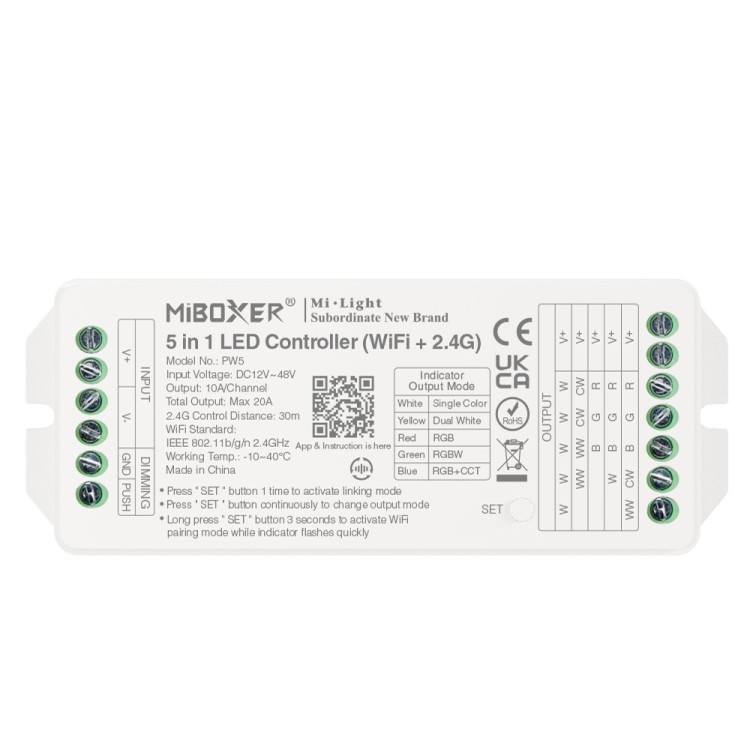 Sterownik LED MiBoxer PW5- leddriver.eu