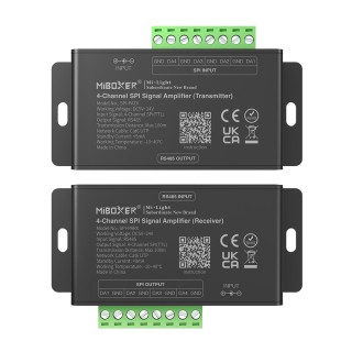 Wzmacniacz Sygnału SPI LED MiBoxer SPI-PA+ - leddriver.eu