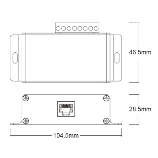 MiBoxer SPI-PA+ SPI LED Signal Amplifier - leddriver.eu