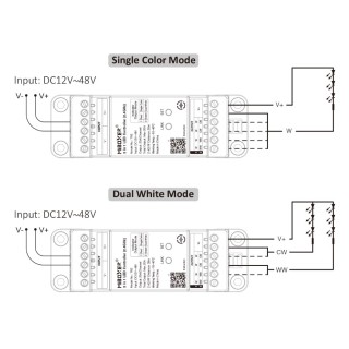 MiBoxer TR2 LED driver for DIN rail - leddriver.eu