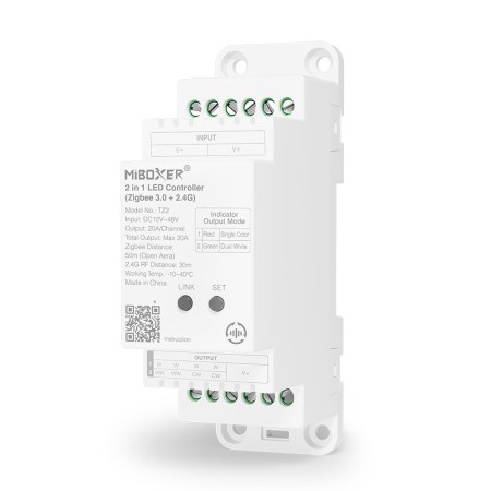 MiBoxer TZ2 DIN Rail LED Controller - leddriver.eu