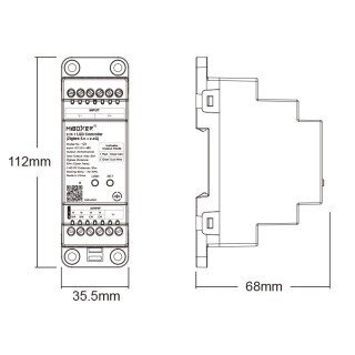 MiBoxer TZ2 DIN Rail LED Controller - leddriver.eu