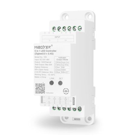 MiBoxer TZ5 DIN Rail LED Controller - leddriver.eu