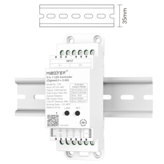 Sterownik LED MiBoxer TZ5 na szynę DIN- leddriver.eu