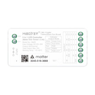 MiBoxer SMZ5 5in1 Matter over Thread LED controller - leddriver.eu