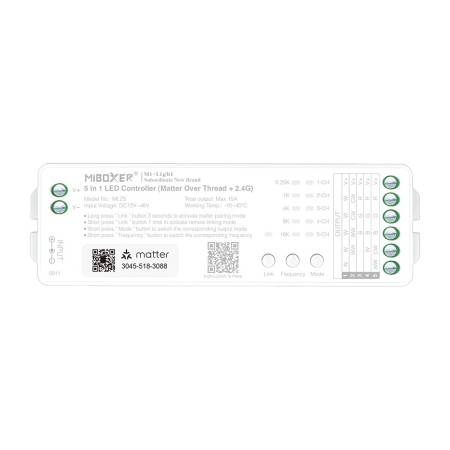 MiBoxer MLZ5 Matter over Thread LED controller - leddriver.eu