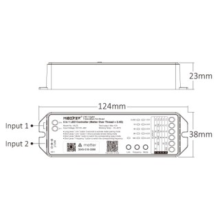 MiBoxer MLZ5 Matter over Thread LED controller - leddriver.eu