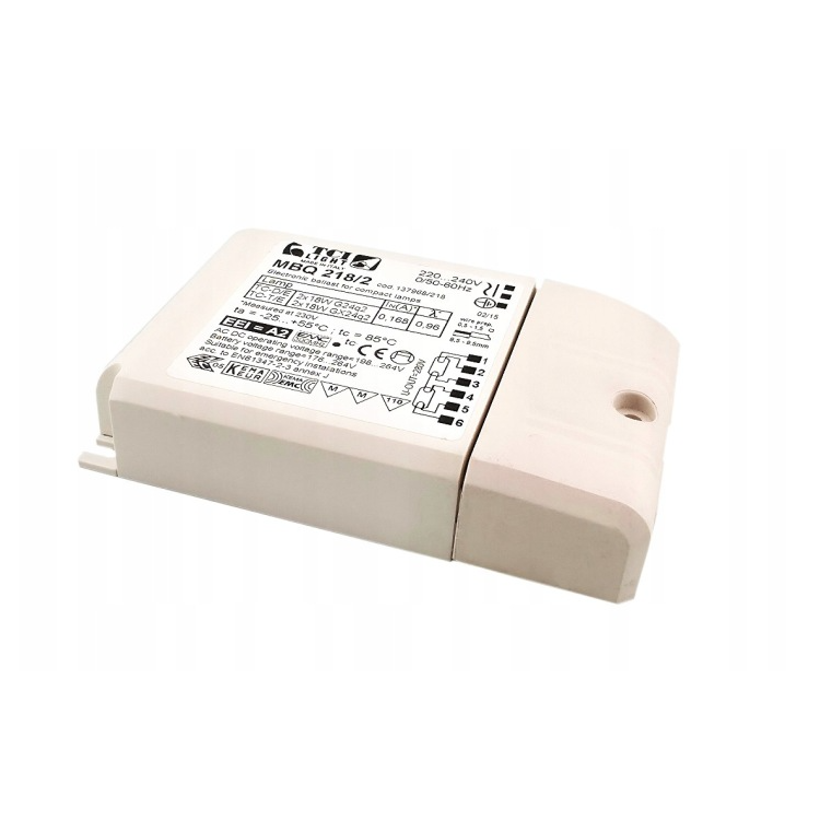 TCI Electronic Ballast 2x18W