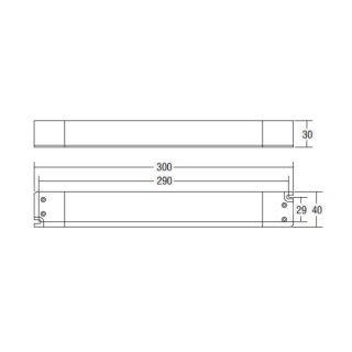 Zasilacz do taśm LED 24V 120W 5A TCI LCV