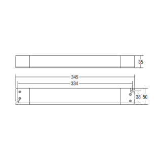 Zasilacz do taśm LED 24V 180W 5A TCI LCV