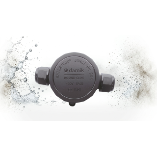 DAMIK ROUND CLOX 02T – IP68 450V Puszka Łączeniowa Hermetyczna Przelotowa