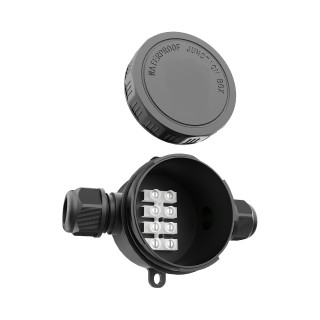 DAMIK ROUND CLOX 02T – IP68 450V Puszka Łączeniowa Hermetyczna Przelotowa