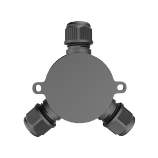 DAMIK ROUND CLOX 03T – IP68 450V Puszka Łączeniowa Hermetyczna Trójdrożna