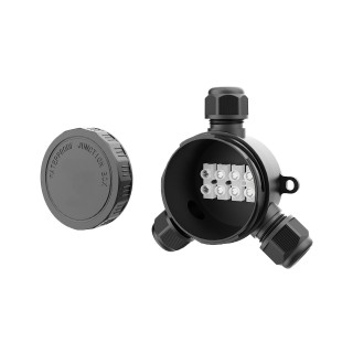 DAMIK ROUND CLOX 03T – IP68 450V Puszka Łączeniowa Hermetyczna Trójdrożna