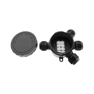 DAMIK ROUND CLOX 04A IP68 450V Puszka Łączeniowa Hermetyczna Czterodrożna
