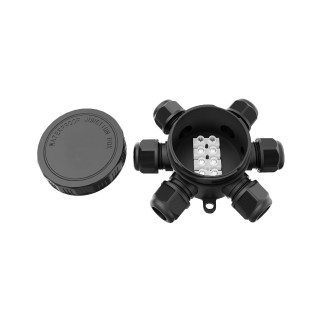 DAMIK ROUND CLOX 06T - IP68 450V Puszka Łączeniowa Hermetyczna Sześciodrożna